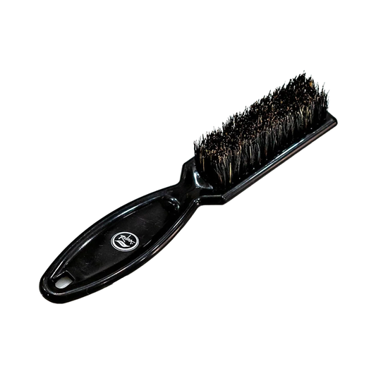 Rolda - Barber Brush For Fades | Boar Bristles, Fade & Beard Brush, Remove Excess Hair