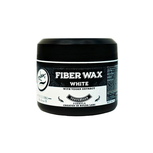 Rolda - White Hair Fiber Wax | Add Volume & Texture, Medium Hold, Semi Matte Finish, Hybrid Formula, Residue-free