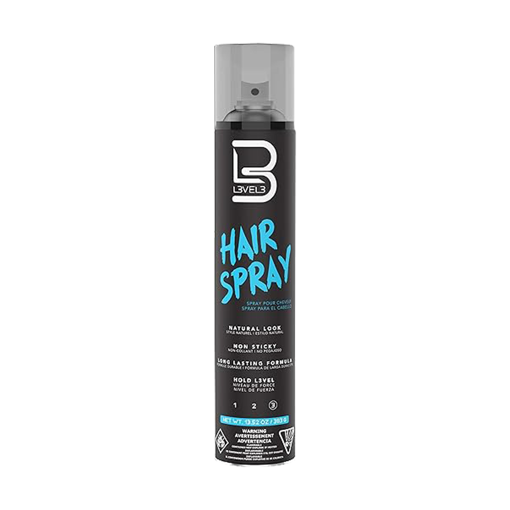 Level 3 - Hair Spray - Long Lasting and Strong Hold Hair Spray - Great for Men and Women