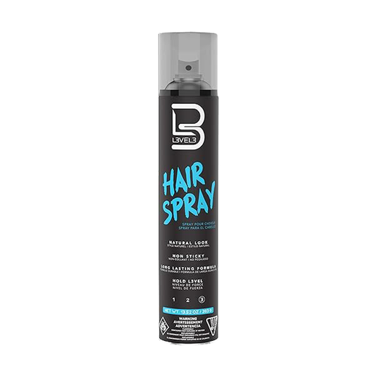 Level 3 - Hair Spray - Long Lasting and Strong Hold Hair Spray - Great for Men and Women