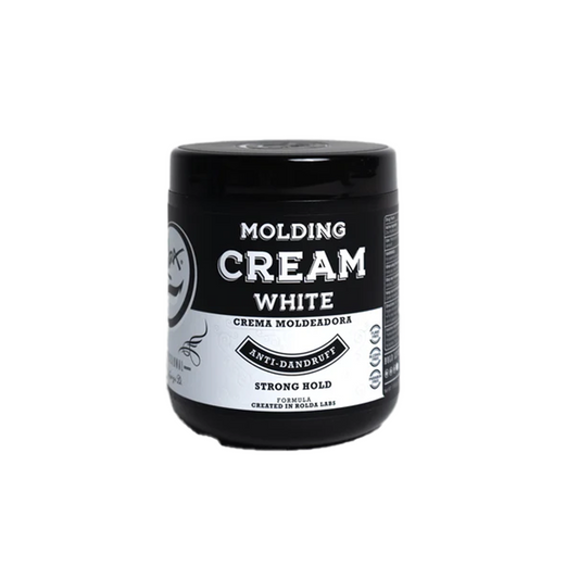 Rolda - White Hair Molding Cream | Anti-Dandruff Formula, Medium-Strong Hold, Natural Finish, Medium Shine