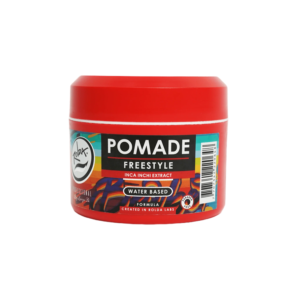 Rolda - Freestyle Hair Pomade | Water Based Formula, Medium Hold, Medium Shine